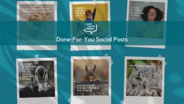 Done-For-You Social Posts, Crear contenido para redes sociales puede ser agotador e implacable.