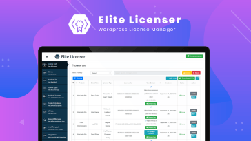 Elite Licenser, complemento de administrador de licencias de software para WordPres
