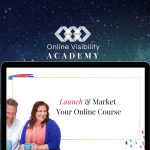 Launch & Market Your Online Course, Ponga una pegatina de agotado en todos sus cursos en línea.