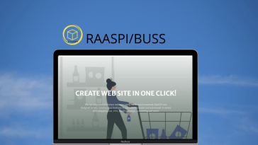 RAASPI-BUSS, ofrece contenido de sitio web dinámico con comercio electrónico y funciones completas de Back Office.