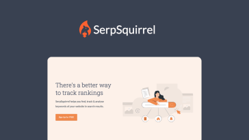 SerpSquirrel, lo ayuda a verificar y monitorear su clasificación de palabras clave para Google.