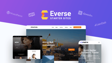 Everse WordPress Starter Sites - Demostraciones de sitios web profesionales