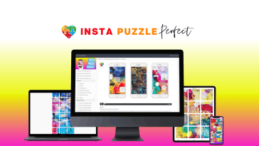 Insta Puzzle Perfect, es un curso en línea que le muestra cómo dominar la creación de hermosos rompecabezas de Instagram