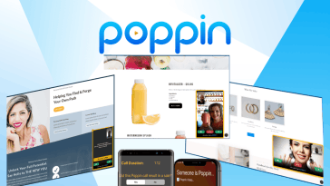 Poppin es un servicio de videollamadas uno a uno basado en un sitio web que permite a sus clientes comunicarse cara a cara con su empresa desde su sitio web.
