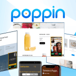 Poppin es un servicio de videollamadas uno a uno basado en un sitio web que permite a sus clientes comunicarse cara a cara con su empresa desde su sitio web.