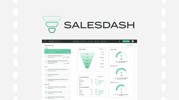 Salesdash CRM, es un CRM fácil de usar, personalizable y asequible para administrar su negocio de ventas.