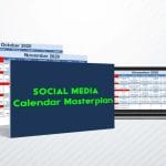 Social Media Calendar Masterplan, Más de 365 días de plan maestro de calendario de redes sociales.