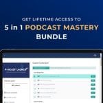 Paquete de dominio de podcasts (5 cursos)